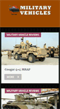 Mobile Screenshot of military-vehicles.us